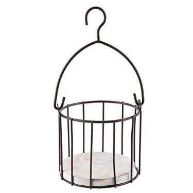 Imagem de Zerodis Plantas Penduradas Cestas Penduradas Plantadores Base Ferro Pendurado Em Vaso de Flores Cesto de Flor Stand Standing Plantador para Plantadores de Decoração de Jardim de Pátio Ao Ar Livre