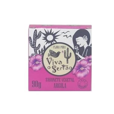 Imagem de Kit 6 Sabonete de Argila Branca em Barra Flora Pura