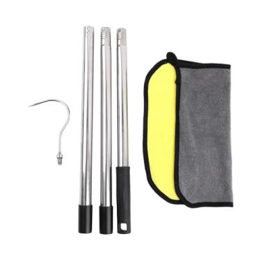 Imagem de FashionCha Gancho para equipamento de robô de piscina Gancho de substituição universal 47 polegadas para resort parque aquático subaquático ao ar livre, Style D