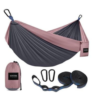 Imagem de Hammock Kootek Camping, capacidade de 180 kg, leve e portátil