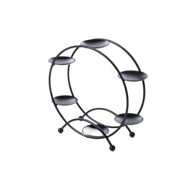 Imagem de Suporte de bolo suporte de bolo roda de metal para cupcake sobremesa suporte de bolo decoração para casamento, aniversário, festa de chá, prato de servir bolo, doces, cupcake, sobremesa, prateleiras