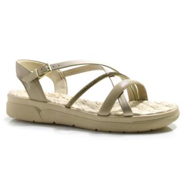 Imagem de Papete Feminina Comfortflex 2542404, Bege, 36