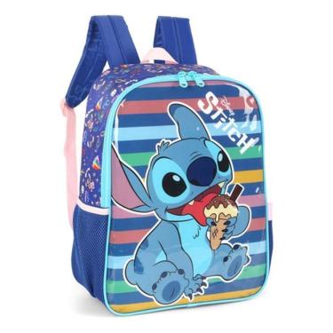 Imagem de Mochila De Costas Infantil  Stitch Angel Disney
