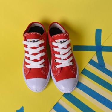 Imagem de Tênis Infantil Menino e Menina Cano Alto Frio Star Black Jhons Confort