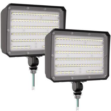 Imagem de Holofotes LED CINOTON 100W Outdoor 14000LM 5000K, pacote com 2