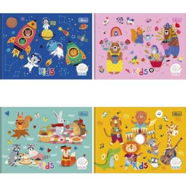 Imagem de Caderno Desenho Capa Dura Sapeca 40 Folhas Horizontal Brochura - Pacot