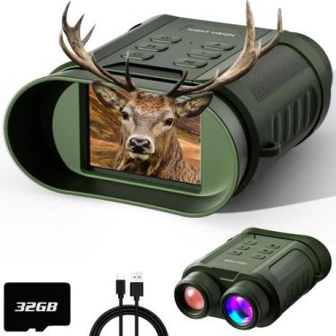 Imagem de Óculos de visão noturna WONGKUO 4K HD IR Binóculos 8X Zoom