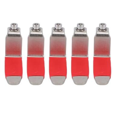 Imagem de Fafeicy 5 Ganchos de Pistola de Pregos de Ar, Ferramenta Pneumática Em Forma de L, Gancho de Viga para Pistolas de Sopro de Martelo de Pregador de Ar, Com Encaixe Giratório de Aço