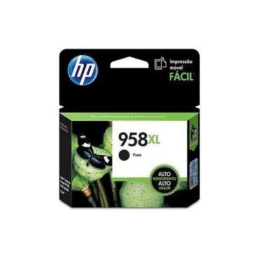 Imagem de Cartucho De Tinta Hp 958xl Preto L0r41ab | Officejet Pro 8720 8210 8725 8740 P27724dw |