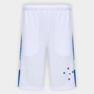 Imagem de Shorts Cruzeiro 2025 Masculino, Branco, M