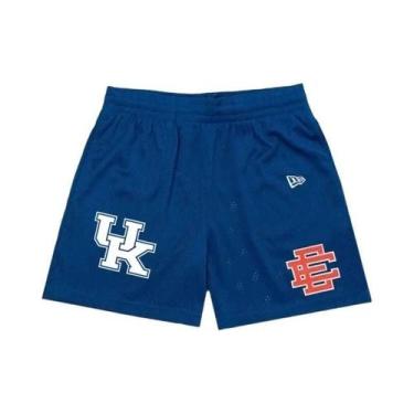 Imagem de Shorts Casuais De Basquete Masculinos Em Malha Floral Para O Verão Eri