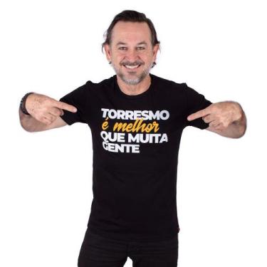Imagem de Camiseta Torresmo É Melhor Preta. - Artrock, g