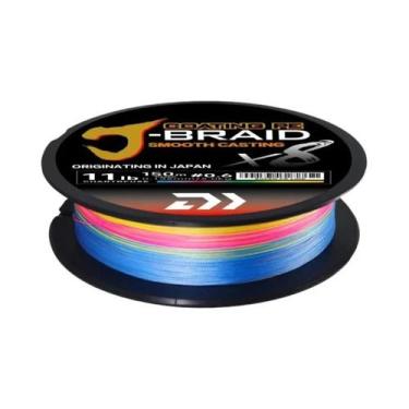 Imagem de Linha De Pesca Trançada DAIWAPE J-Braid PE Super Line De 150/200M Com 