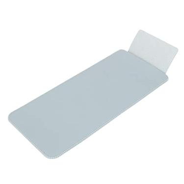 Imagem de Luqeeg Capa de Couro Pu para Teclado Sem Fio, Fácil de Limpar, Resistente a Choques, Portátil para Teclado Mágico 2 30x14x1cm, Acessórios para Computador (Azul claro)