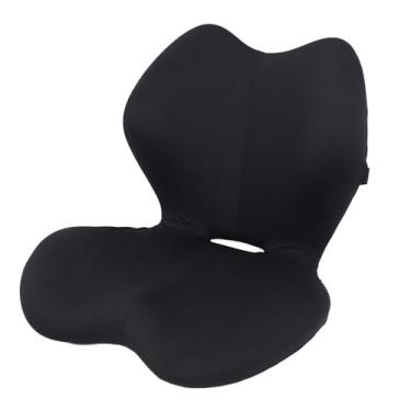 Imagem de aqxreight Almofada Aquecida Encosto Cadeira Integrada Almofada de Apoio Lombar 3 Níveis de Calor Lombar Com de Espuma Viscoelástica de Apoio para As Costas para o Inverno Estar Em Temperatura