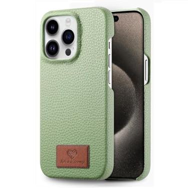 Imagem de Capa para iPhone 16/16 plus/16 pro/16 pro max, capa de proteção fina de couro antiarranhões, forro de microfibra à prova de choque para câmera