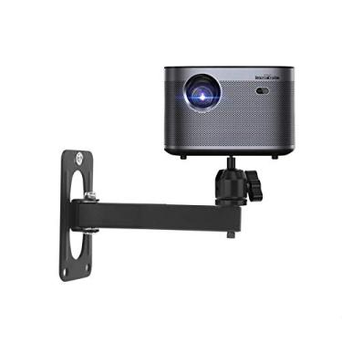 Imagem de Suportes para projetor Suporte de parede para miniprojetor/gancho de projetor/suporte de montagem da caixa da câmera - para CCTV/câmera/projetor/webcam - com rotação 360° montagens pretas (cor: B
