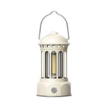 Imagem de Lanterna De Camping Recarregável Vintage Estilo Pilar Romano Europeu C