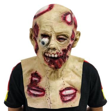 Imagem de Máscara de cosplay Máscara de látex Halloween Horror Monster - yiweisa