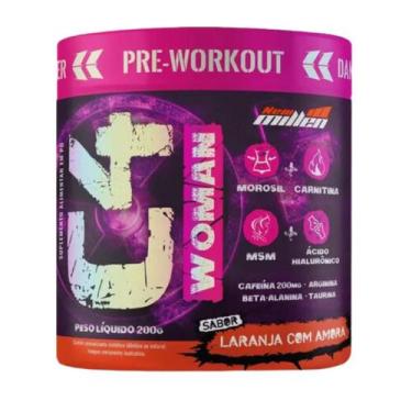 Imagem de C4 Woman Pré Treino 200g New Millen, Laranja e amora