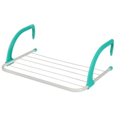 Imagem de Varal Portátil Portas Janela Seca Roupa Apartamento Prático