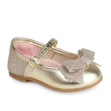Imagem de Sapatilha Infantil Menina Criança Leve Com Laço Molekinha-Feminino