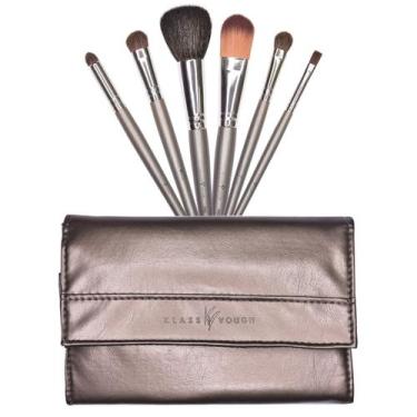 Imagem de Kit Profissional de Pincéis Pocket Grey com 6 Unidades Klass Vough