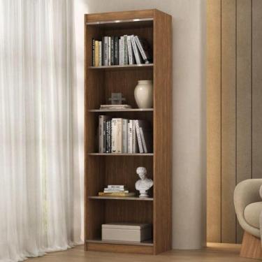 Imagem de Estante Atualle Sapiranga 4 Prateleiras Acácia Reflecta Acacia Com Ref