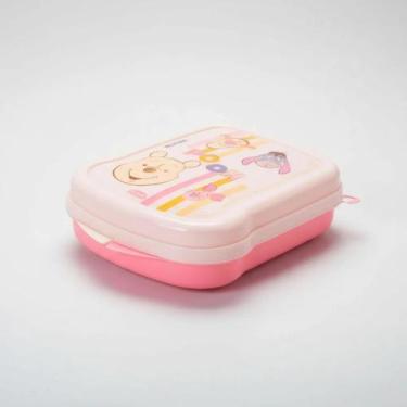 Imagem de Sanduicheira Escolar Porta Lanches Pooh - Plasútil - Plasutil