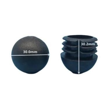 Imagem de Protetores De Pés De Cadeira Redondos De Aço Silenciosos (4/8 Peças) -