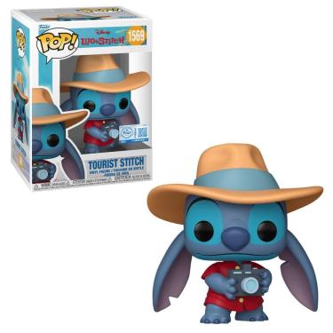 Imagem de Boneco Funko Pop! Disney Lilo & Stitch - Stitch Turista