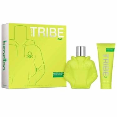 Imagem de Coffret Benetton Kit - Perfume United Colors We are Tribe Play EDT + Gel de Banho Kit-M...
