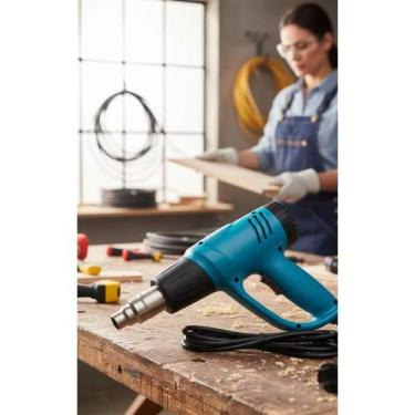 Imagem de Soprador Térmico 2000W Profissional 350-600C (110V/220V) - Congratulat