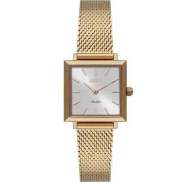 Imagem de Relógio ORIENT feminino analógico dourado mini LGSS0068 S1KX