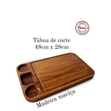 Imagem de Tábua de corte em madeira  - Mimu's Artigos Decorativos 