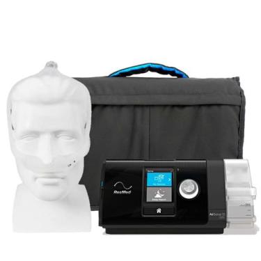 Imagem de Kit CPAP AirSense 10 Elite com Umidificador Resmed +Mascara DreamWear 