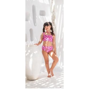 Imagem de Biquíni rosa Sereia - Soul kids oficial, 10,12,14