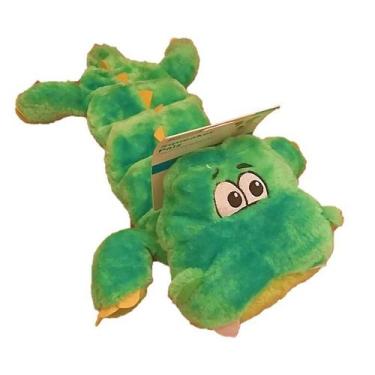 Imagem de Brinquedo pet cachorro Mordedor sonoro jacaré pelúcia 4apito - Outward