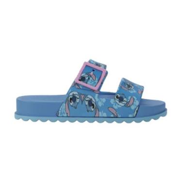 Imagem de Tamanco Infantil Papete Grendene Stitch Summer Azul, Azul, Azul, Rosa,