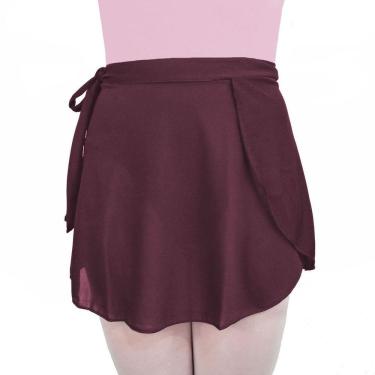 Imagem de Saia Ballet Ritmus Transpassada Jersey Adulto