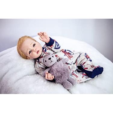 Imagem de Bebê Reborn Menino Realista Recém Nascido, Realista