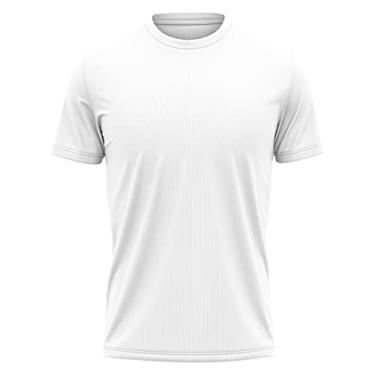 Imagem de Camiseta Masculina Dry Fit Proteção Solar UV Térmica Academia Treino Caminhada Esporte Camisa Praia Blusa, Tamanho M