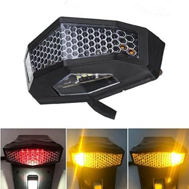 Imagem de Luz de freio à prova d'água para placa de carro LED de 12 V luz traseira integrada