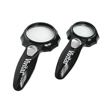 Imagem de Conjunto de 2 Lupas de Aumento com Iluminação por Leds, Vivitar, Acessórios para Câmeras Digitais