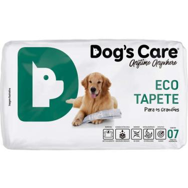 Imagem de Tapete Higiênico Dog's Care Descartável Eco Grande Porte - 7 Unidades