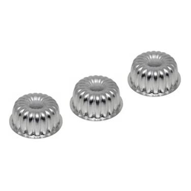 Imagem de Kit 3 Formas Mini Torta Suíça Decor2 Onduladinha (9x4cm - P)