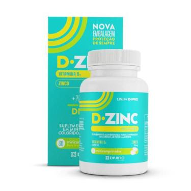 Imagem de Vitamina D 2.000Ui + Zinco 30Mg Com 30 Unidades - D.Zinc - Linha D.Pro
