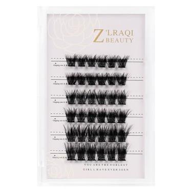 Imagem de Daconovo cílios postiços individuais, cluster autoadesivo, cílios postiços sem cola, cílios de aparência natural