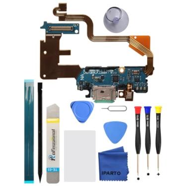 Imagem de iParto Kit de substituição de porta de carregamento para LG G7 ThinQ G710 USB Flex Dock Connector Carregamento Flex Substituição com ferramentas
