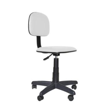 Imagem de Cadeira Secretaria Giratoria Polo - Maiart, Couro SinteticoCorano, Bra